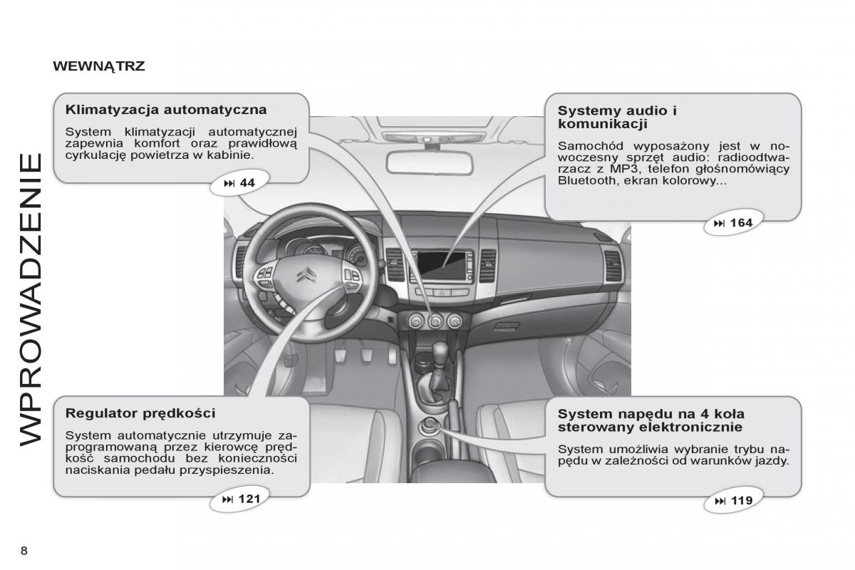 Citroen C Crosser instrukcja obslugi / page 10