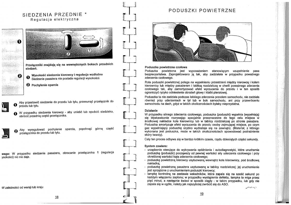 Citroen Evasion instrukcja obslugi / page 11