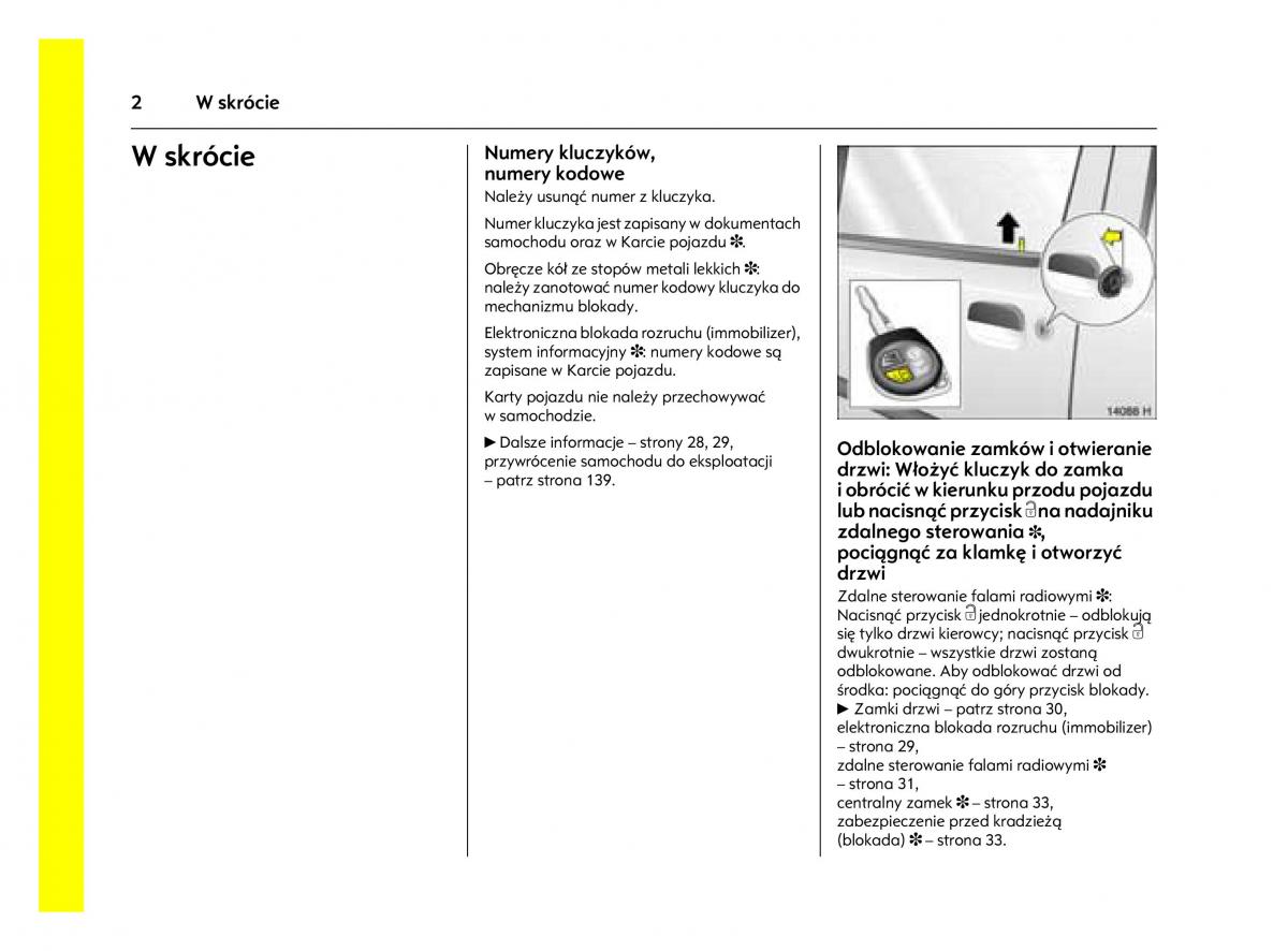 Opel Agila A instrukcja obslugi / page 6