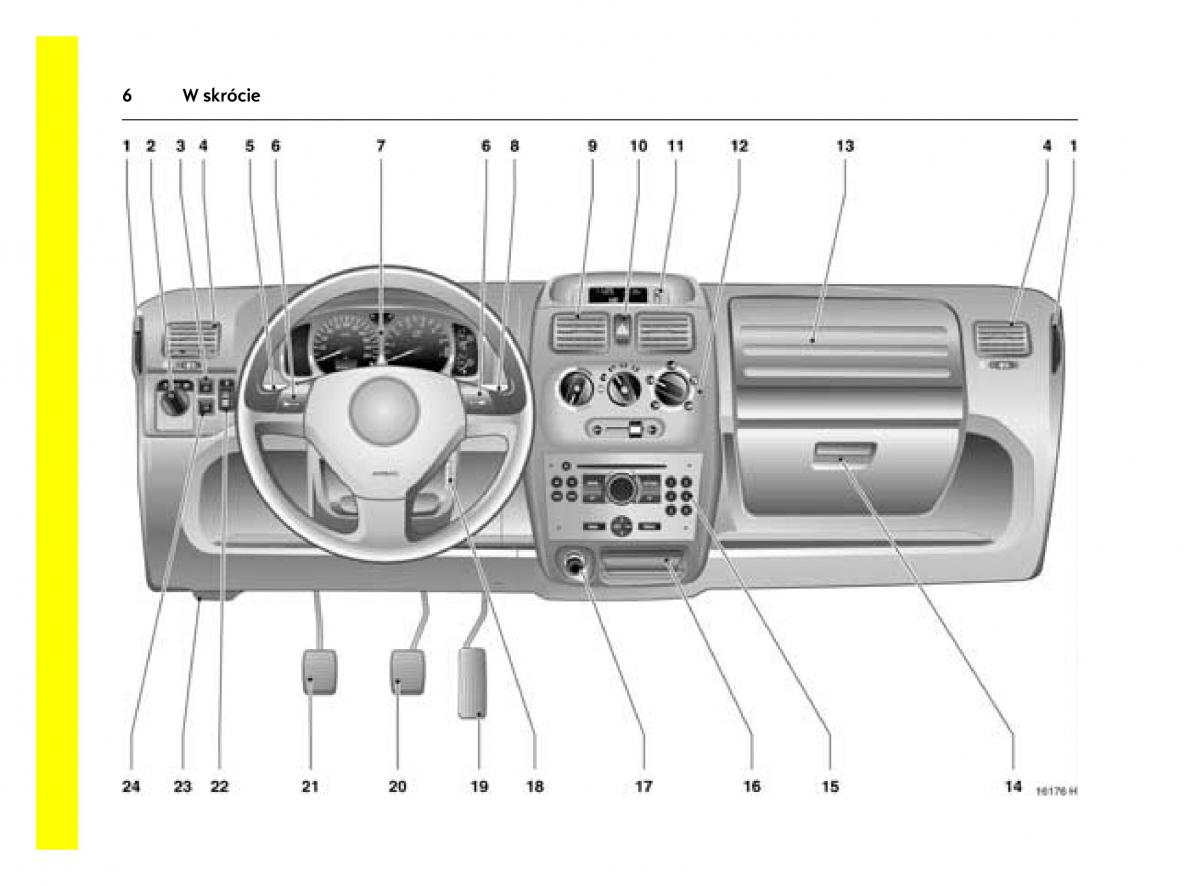 Opel Agila A instrukcja obslugi / page 10