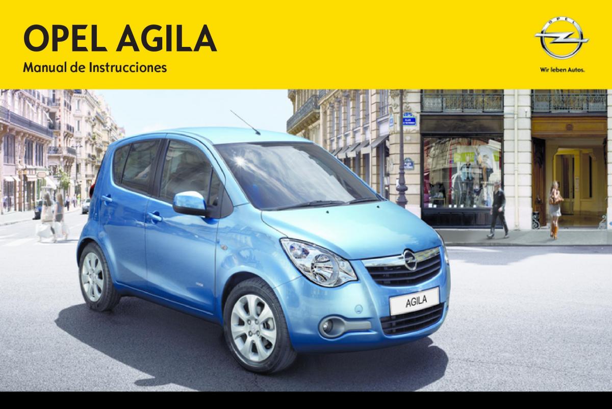 Opel Agila B manual del propietario / page 1