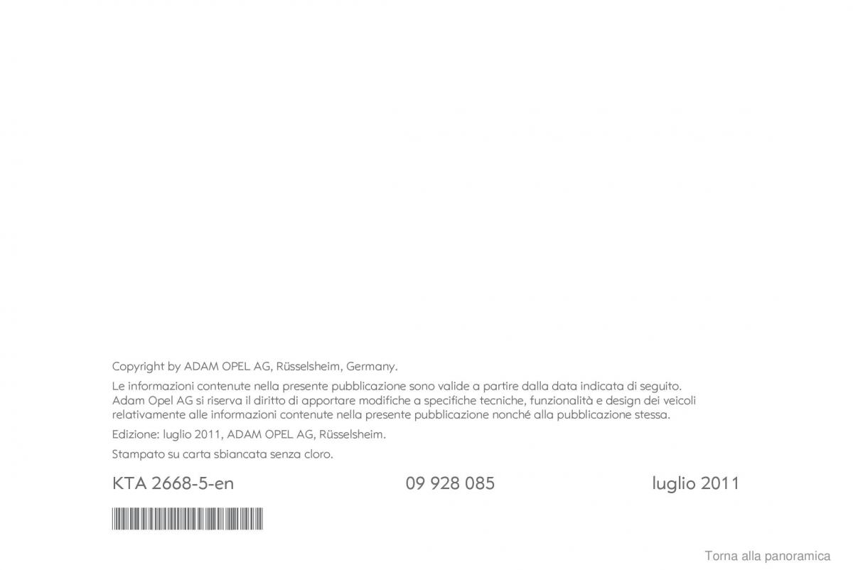 Opel Agila B manuale del proprietario / page 146
