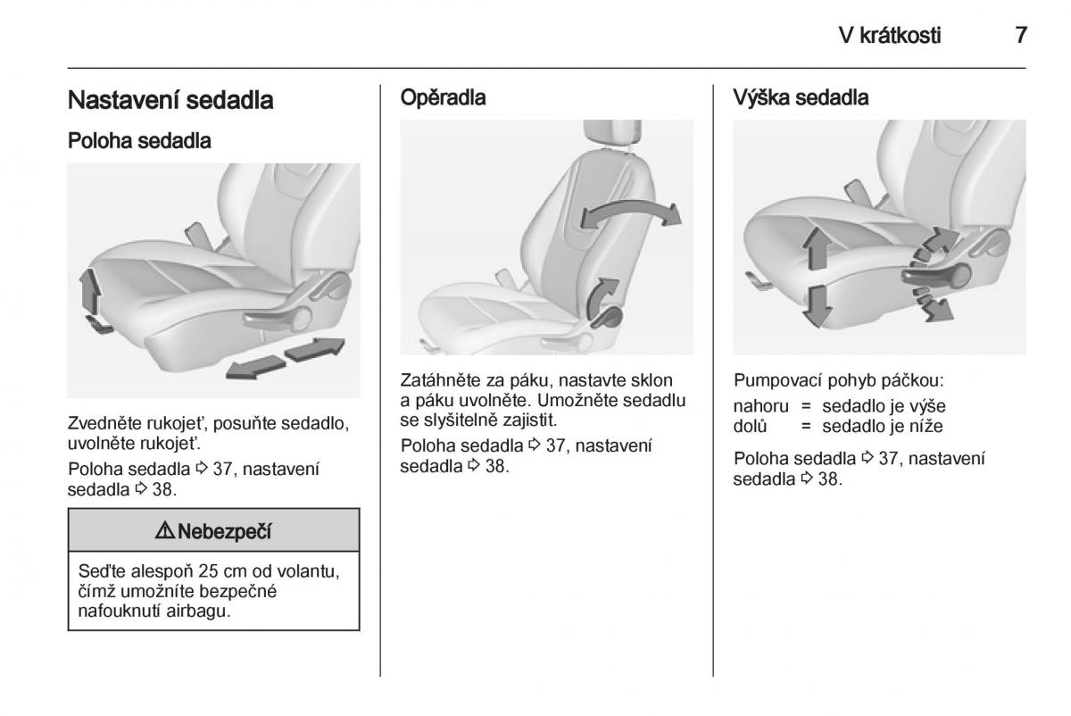 Opel Ampera navod k obsludze / page 9