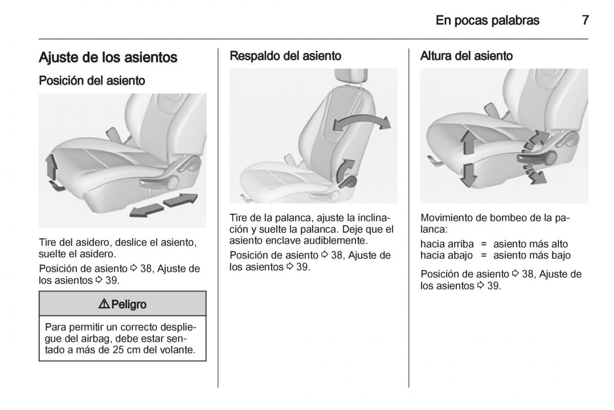 Opel Ampera manual del propietario / page 9