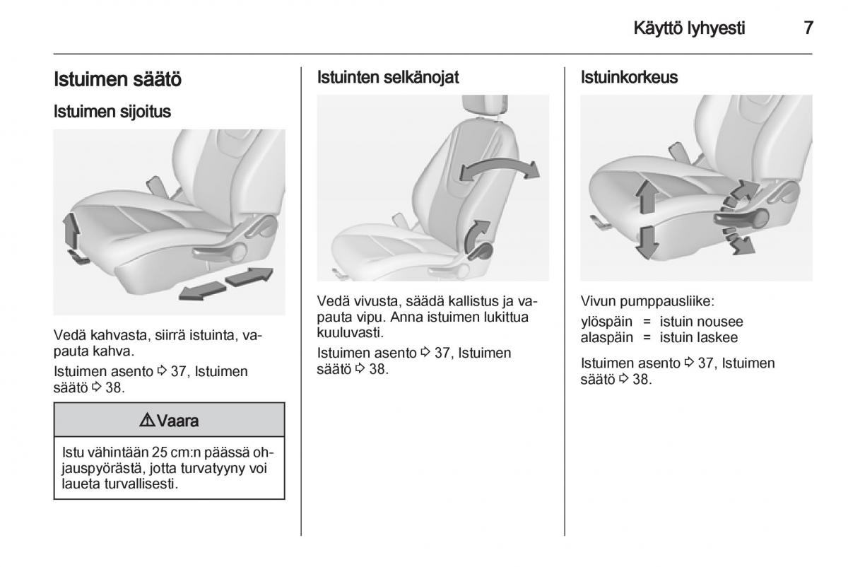 Opel Ampera omistajan kasikirja / page 9