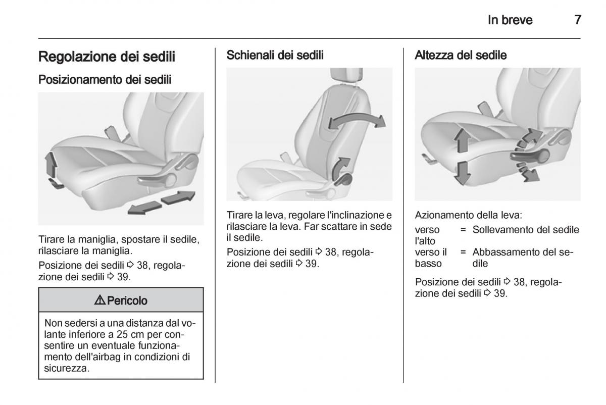 Opel Ampera manuale del proprietario / page 9