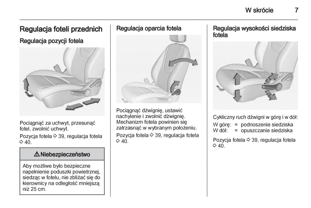 Opel Ampera instrukcja obslugi / page 9