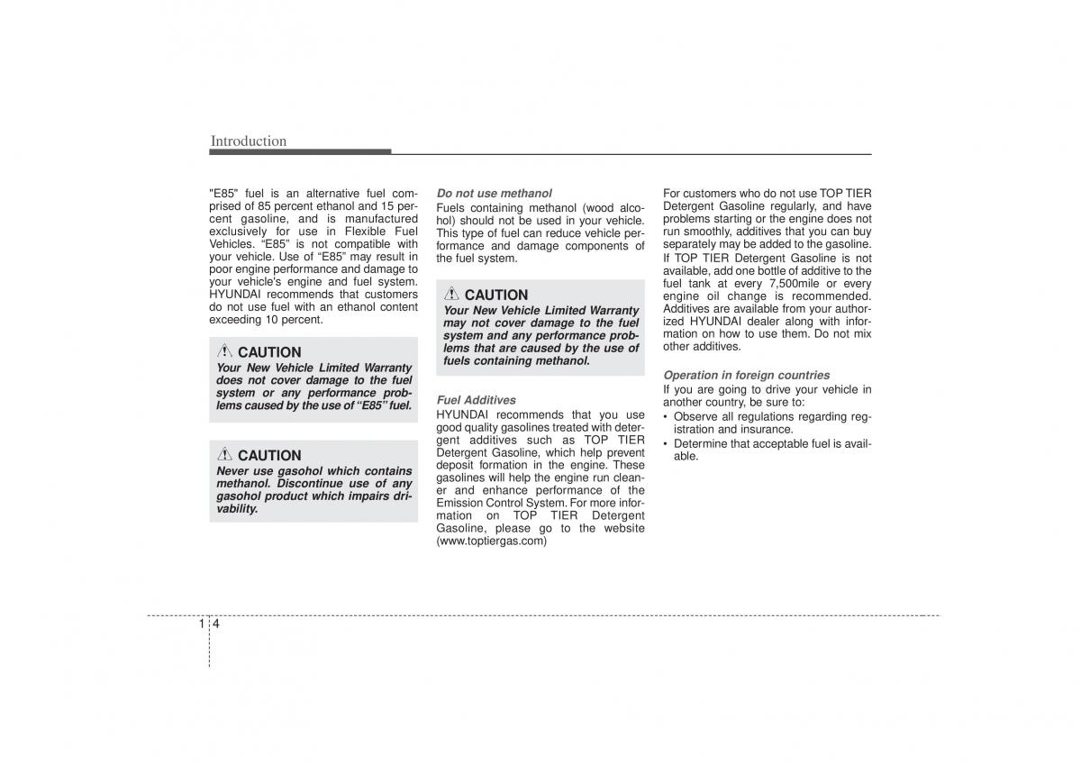 Hyundai Sonata VI 6 YF i45 owners manual / page 11