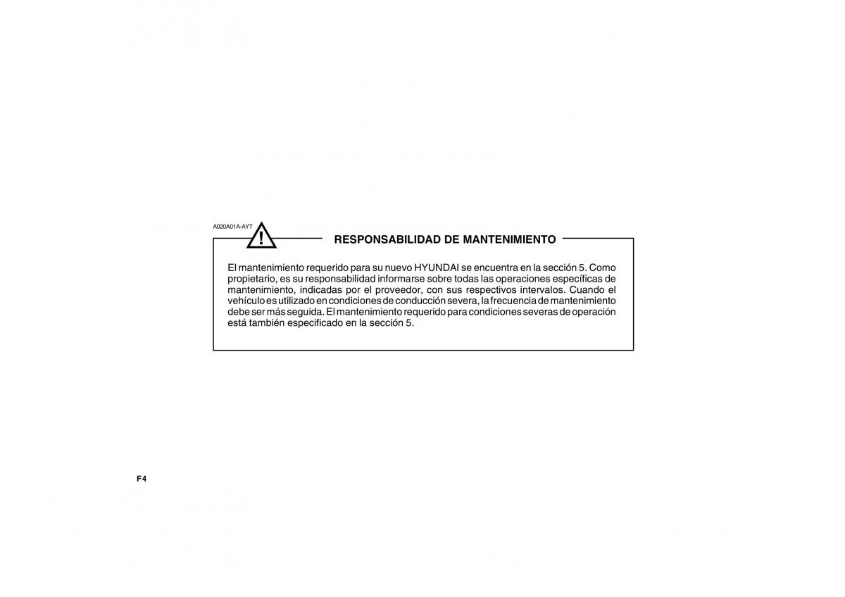 Hyundai Matrix manual del propietario / page 4
