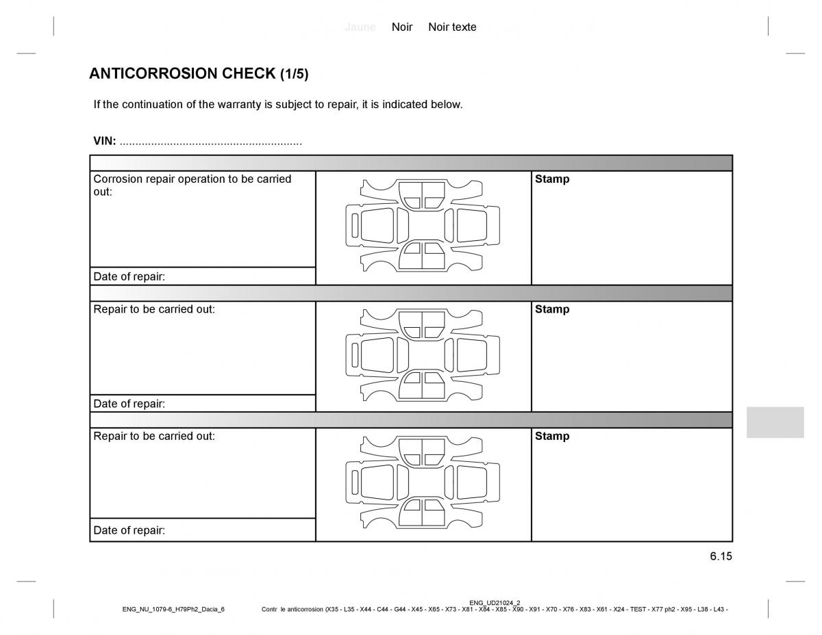 Dacia Duster owners manual / page 243