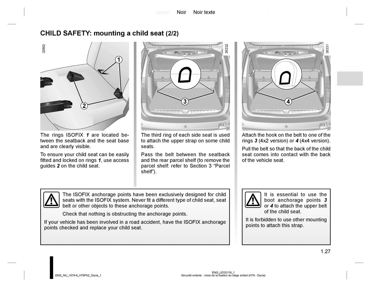 manual  Dacia Duster owners manual / page 31