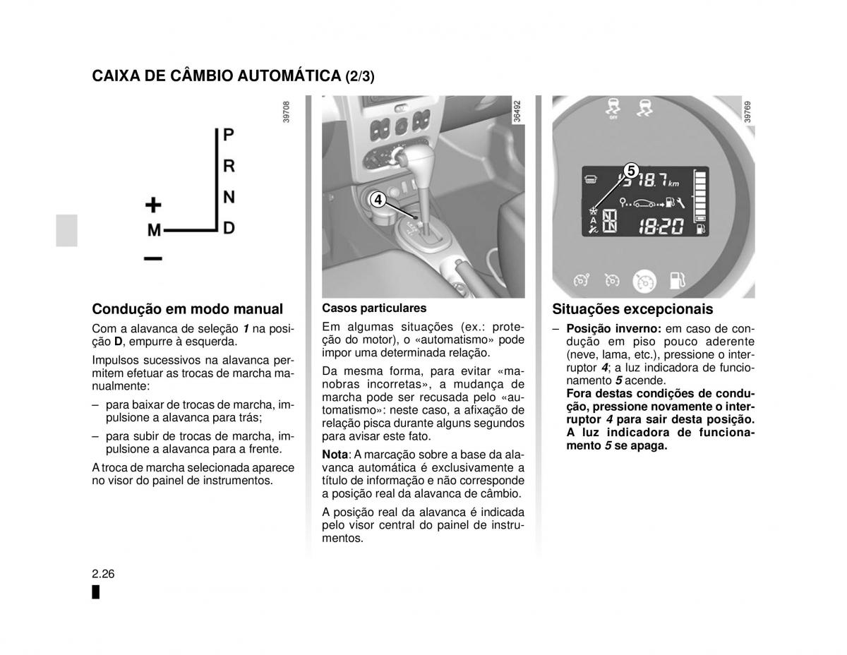 Dacia Duster manual del propietario / page 76
