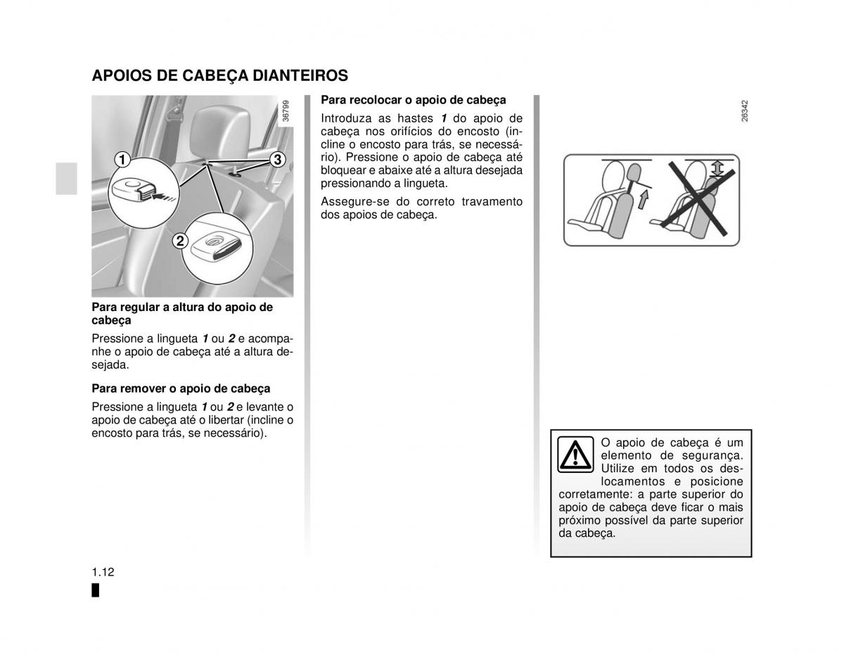 Dacia Duster manual del propietario / page 18