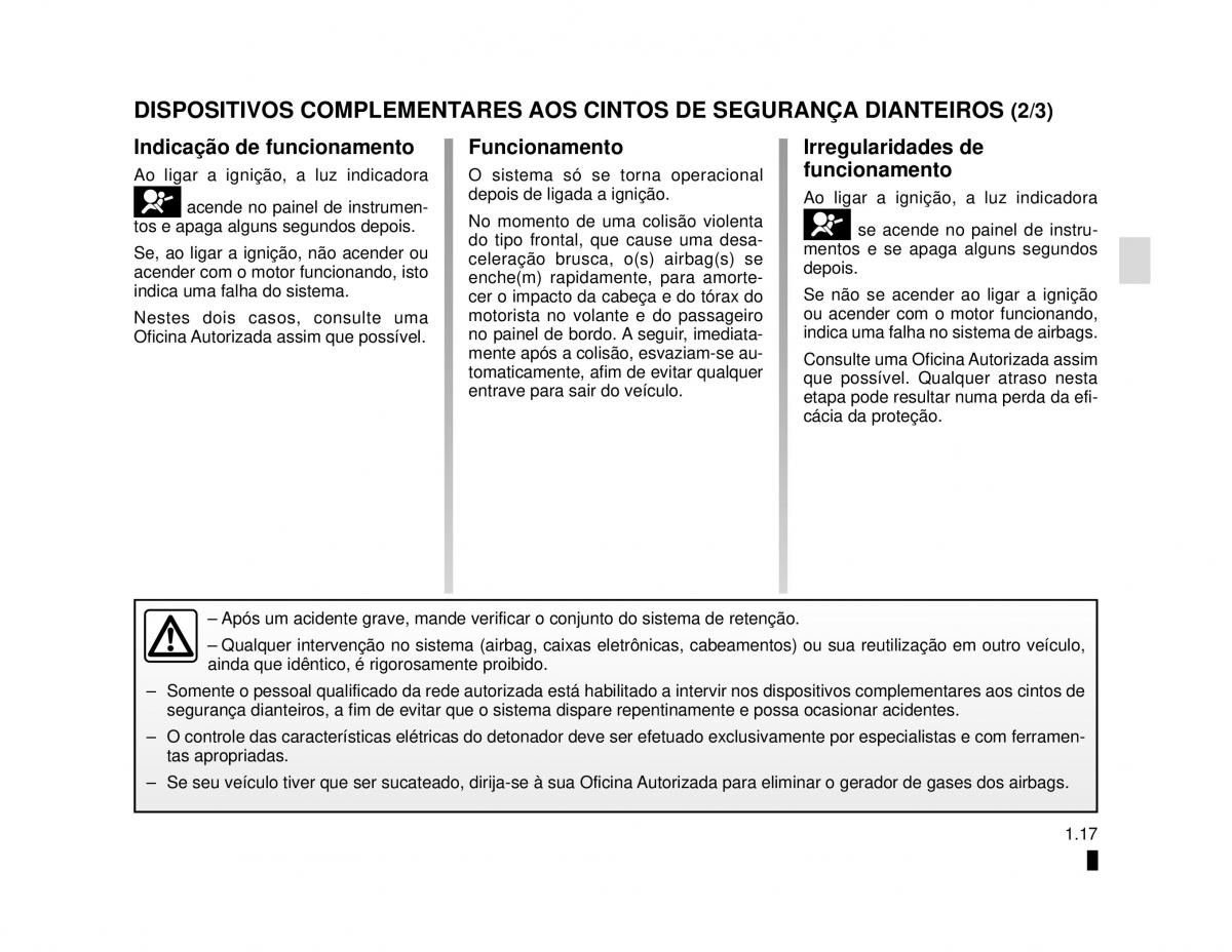 Dacia Duster manual del propietario / page 23