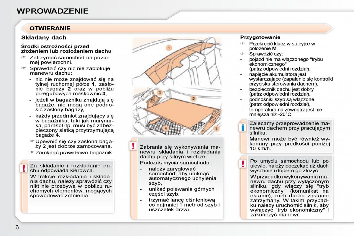Peugeot 307 CC instrukcja obslugi / page 3