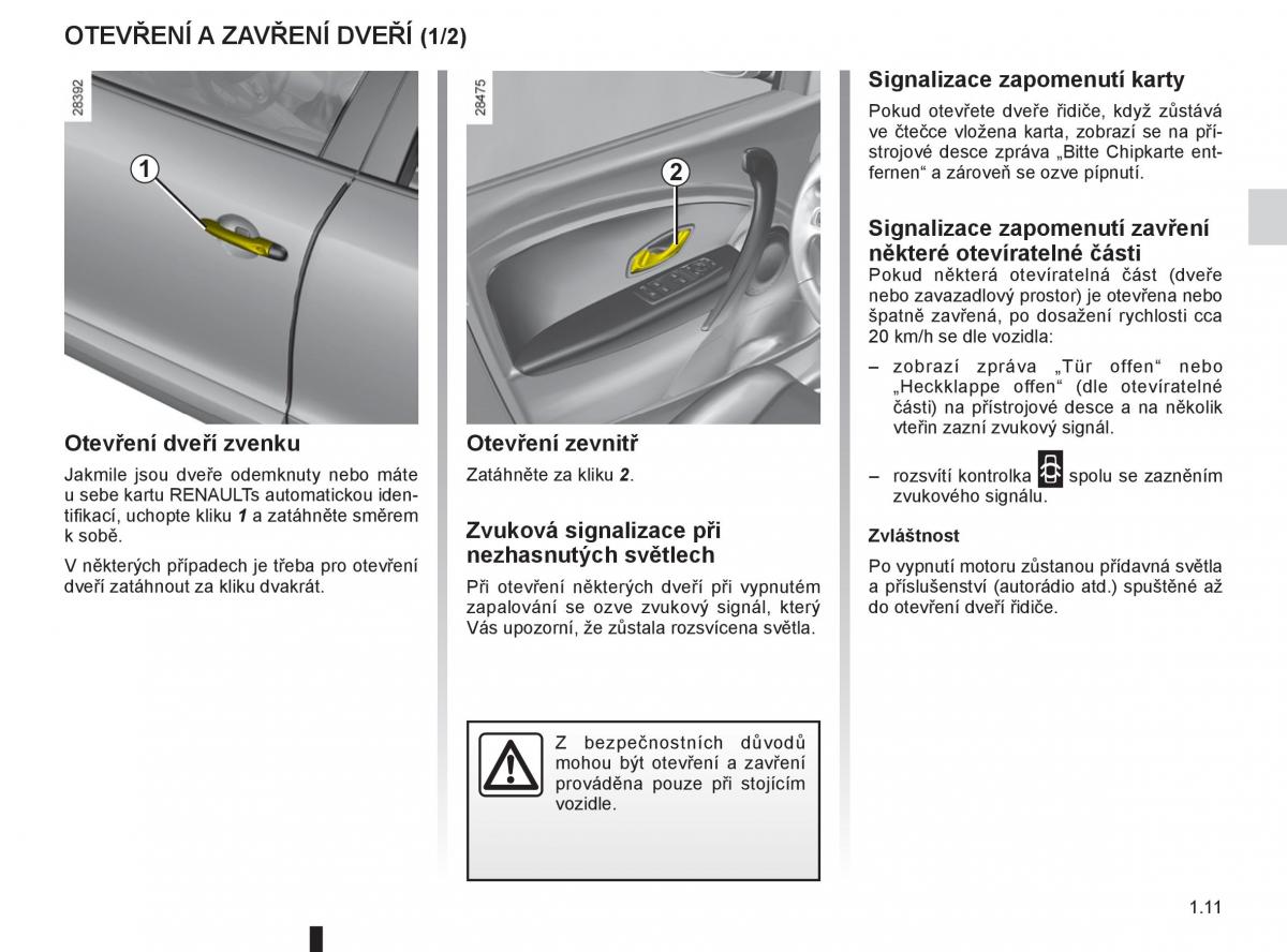 Renault Fluence navod k obsludze / page 17