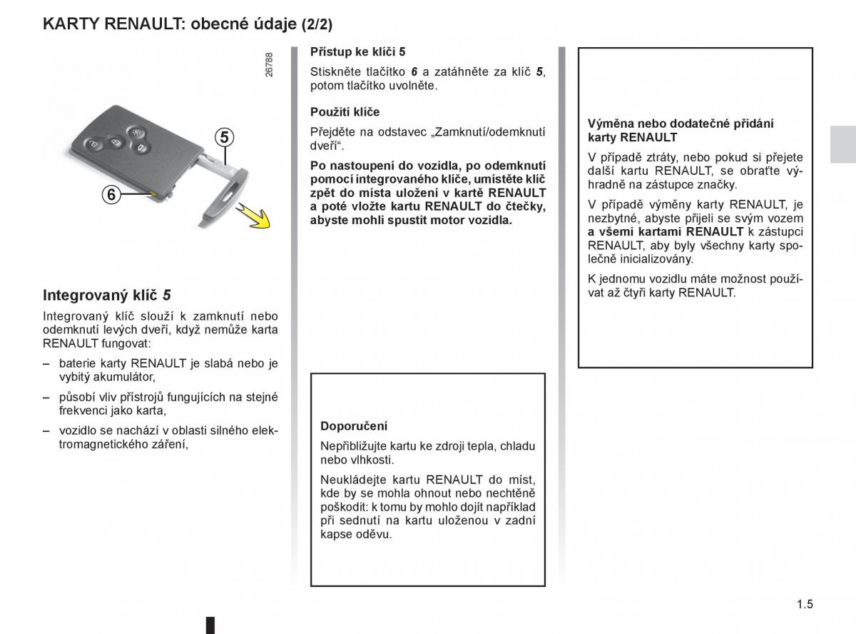 Renault Fluence navod k obsludze / page 11