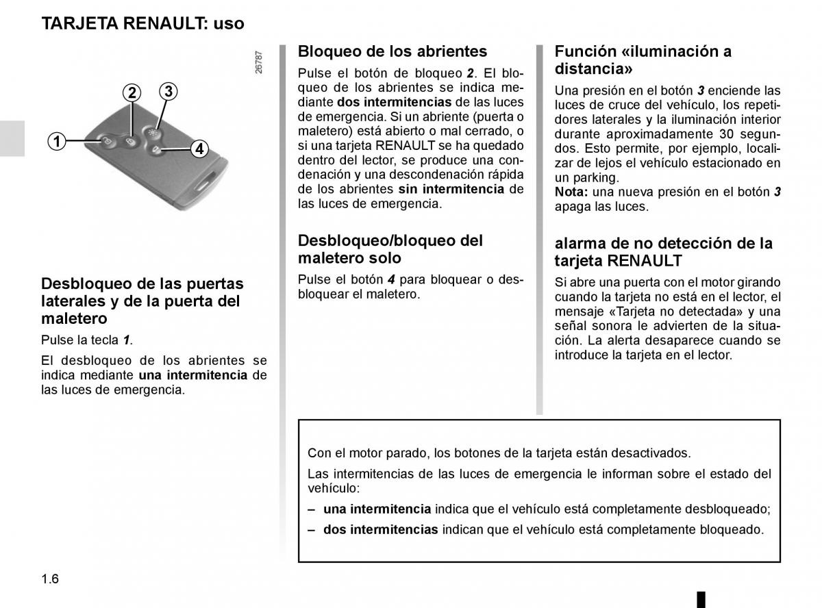 Renault Fluence manual del propietario / page 12