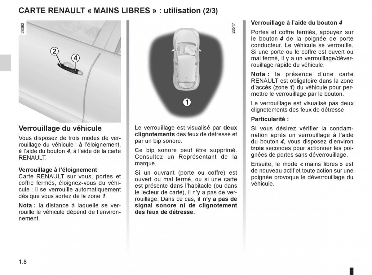 Renault Fluence manuel du proprietaire / page 10