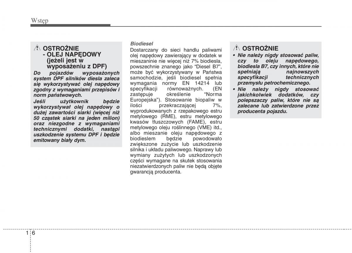 KIA Optima III 3 instrukcja obslugi / page 6