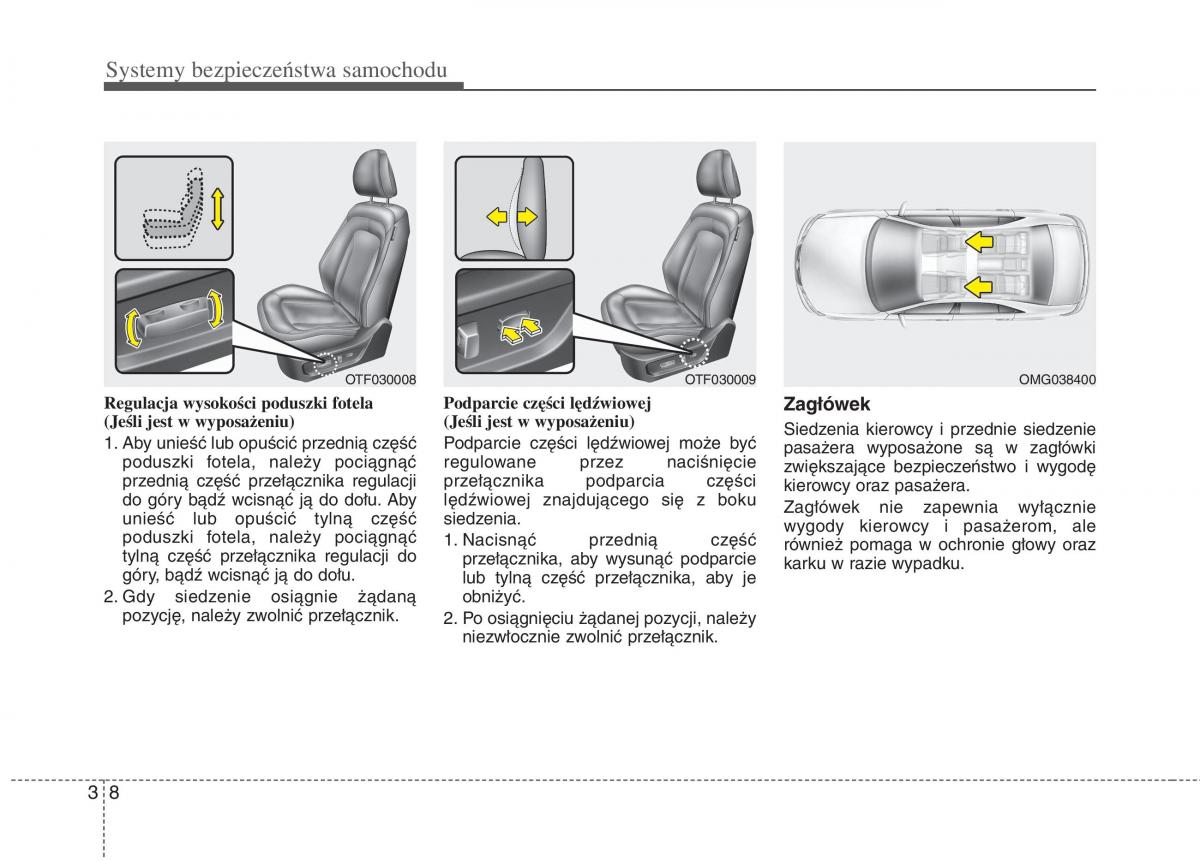 KIA Optima III 3 instrukcja obslugi / page 21