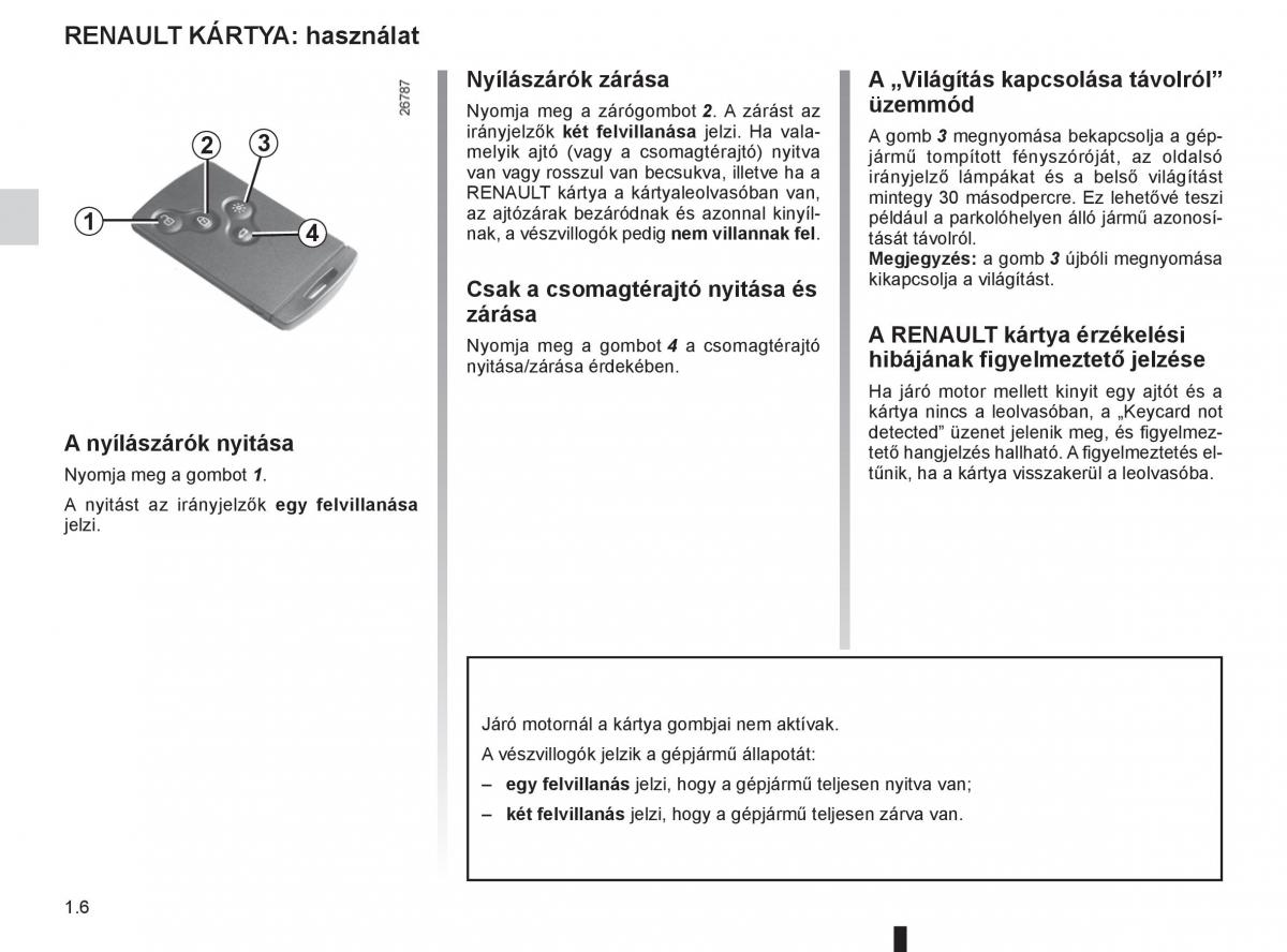 Renault Fluence Kezelesi utmutato / page 10