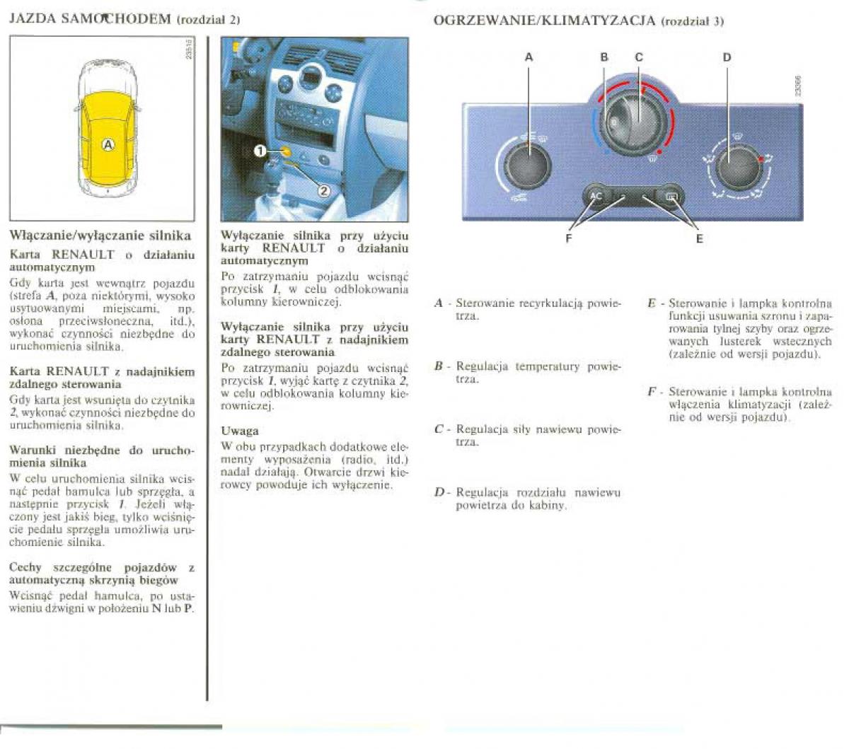 Renault Megane II 2 instrukcja obslugi / page 242