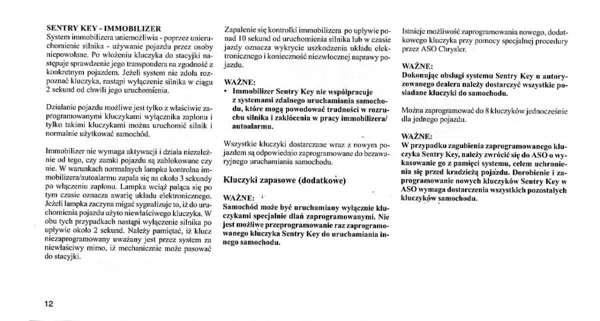 manual  Chrysler 300C I 1 instrukcja / page 11