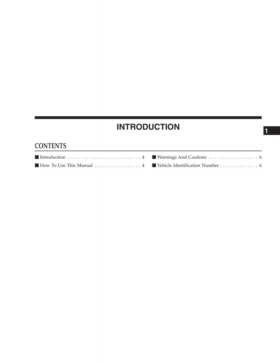 Chrysler 300M owners manual / page 3