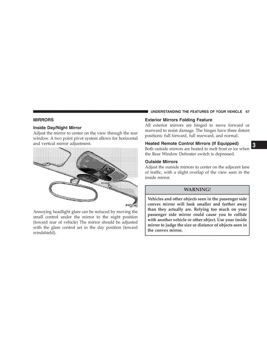 Chrysler Crossfire owners manual / page 67