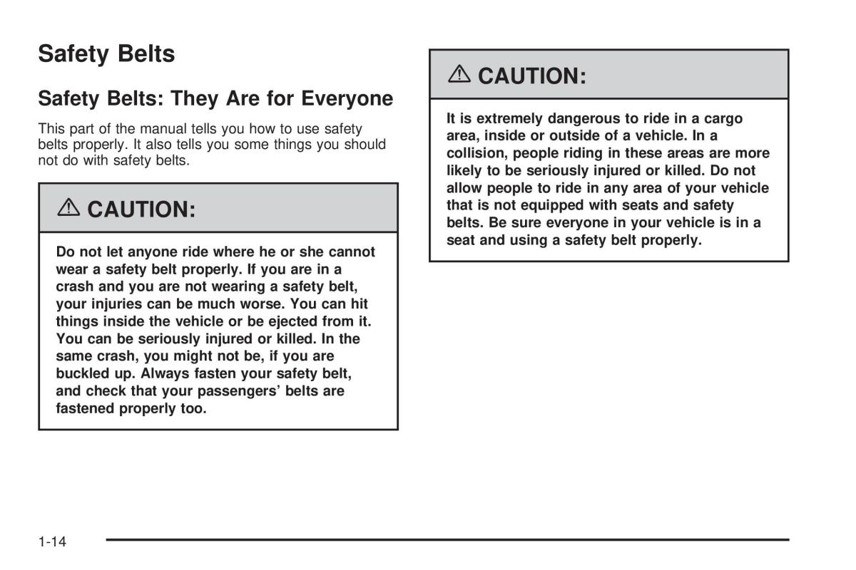 Hummer H2 owners manual / page 20