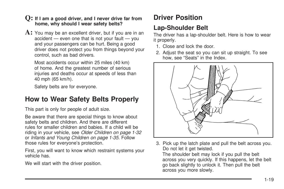 Hummer H2 owners manual / page 25