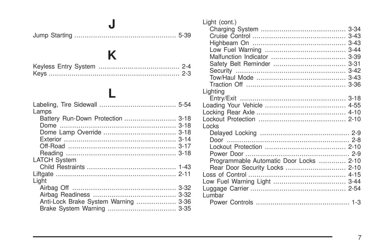 Hummer H2 owners manual / page 495