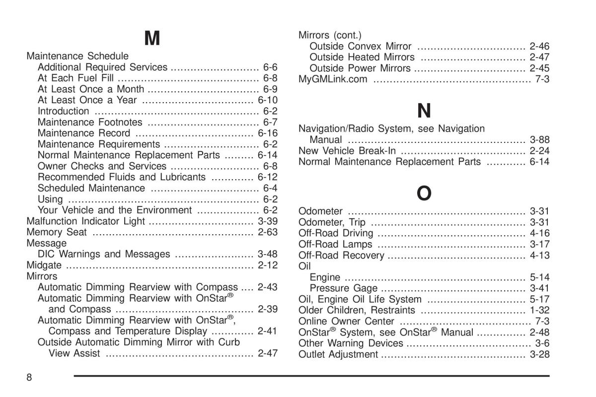 Hummer H2 owners manual / page 496