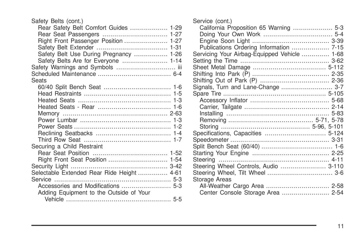 manual  Hummer H2 owners manual / page 499