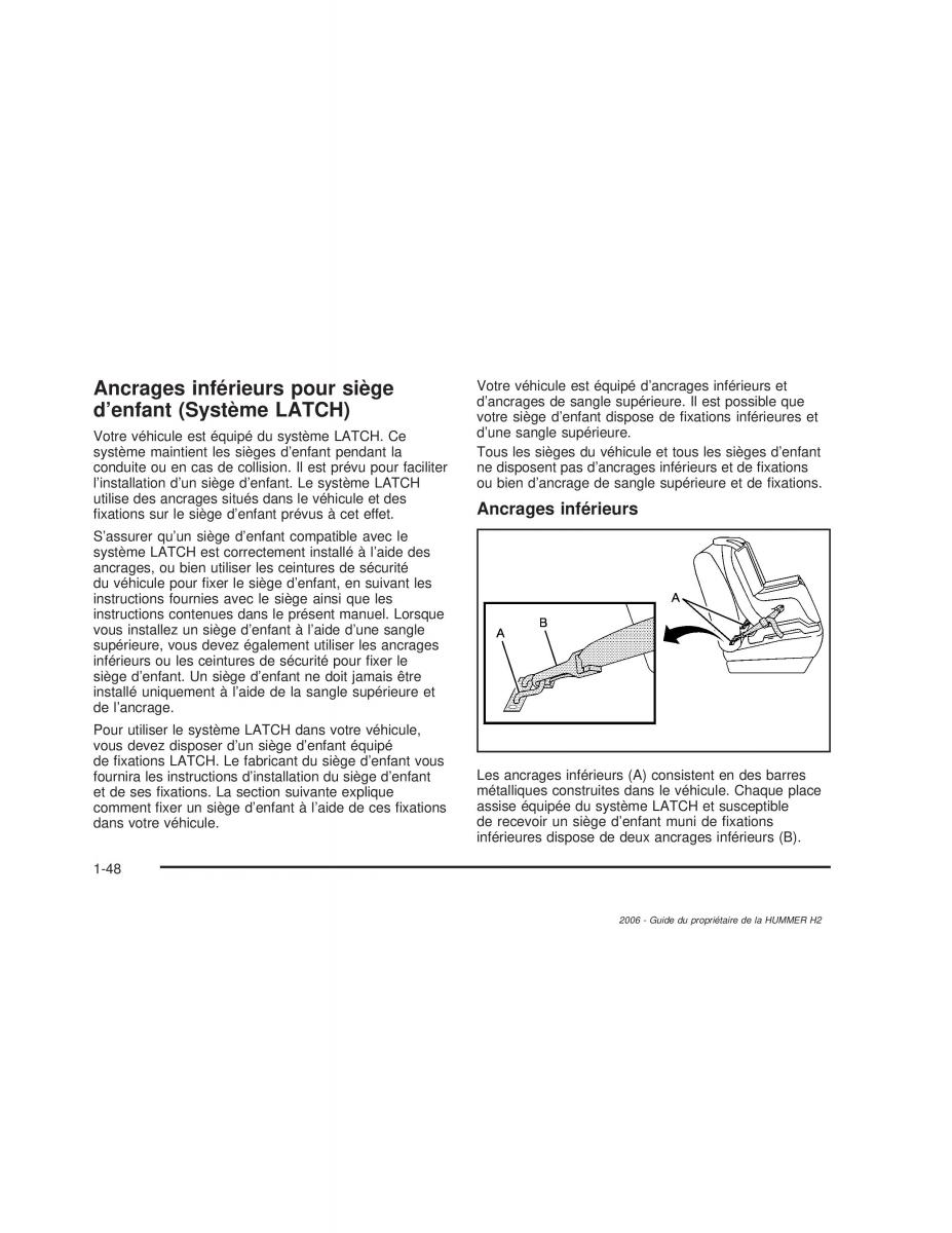 Hummer H2 manuel du proprietaire / page 55