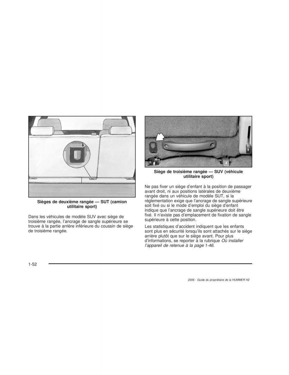 Hummer H2 manuel du proprietaire / page 59