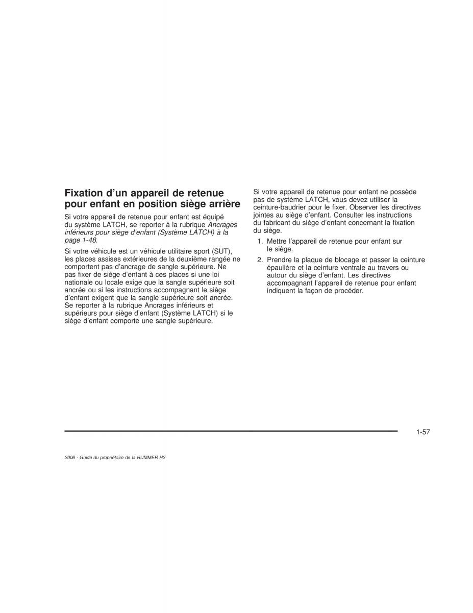 Hummer H2 manuel du proprietaire / page 64
