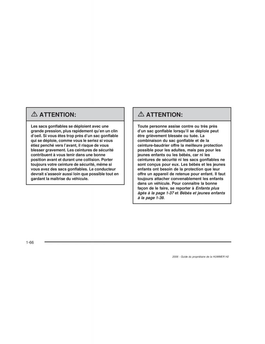 Hummer H2 manuel du proprietaire / page 73