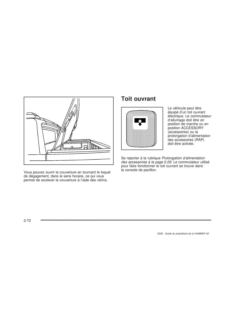Hummer H2 manuel du proprietaire / page 157