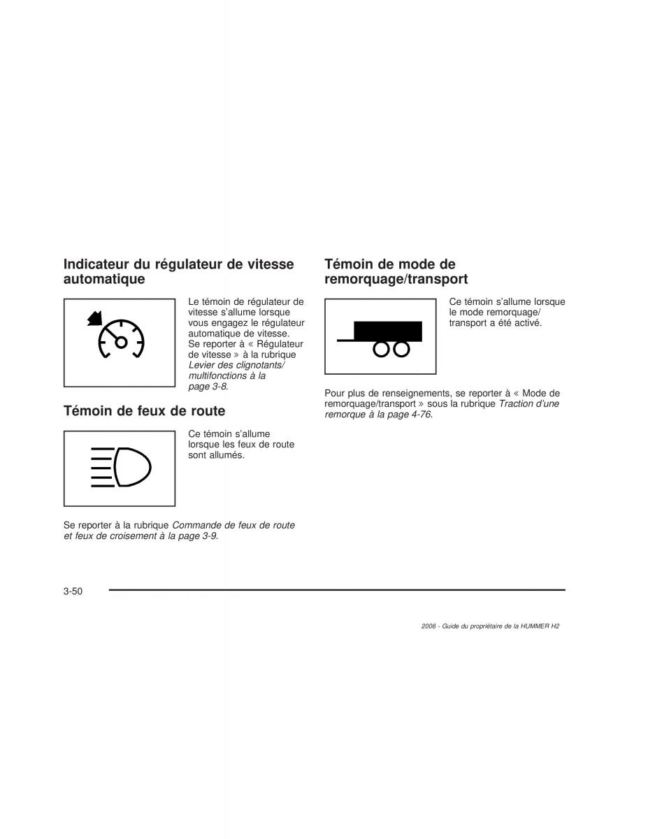 Hummer H2 manuel du proprietaire / page 211