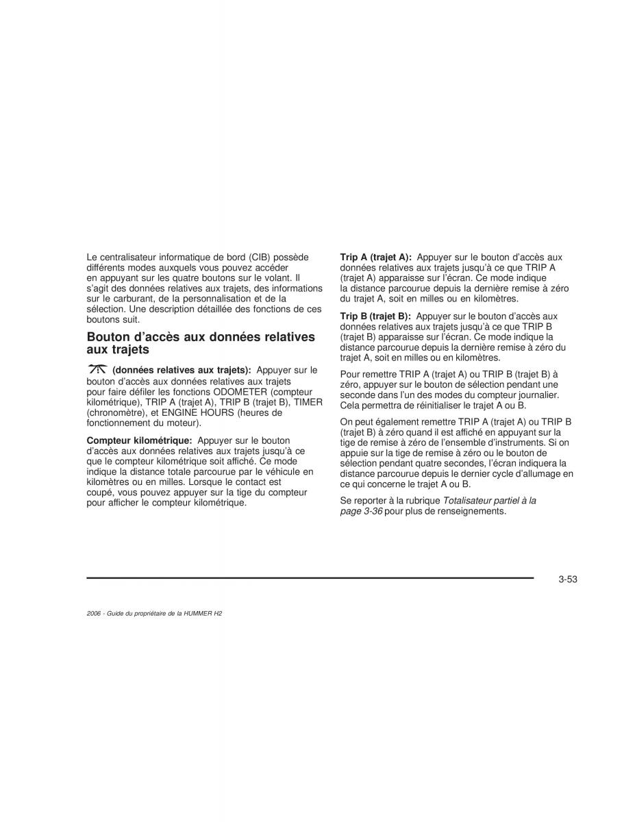 Hummer H2 manuel du proprietaire / page 214