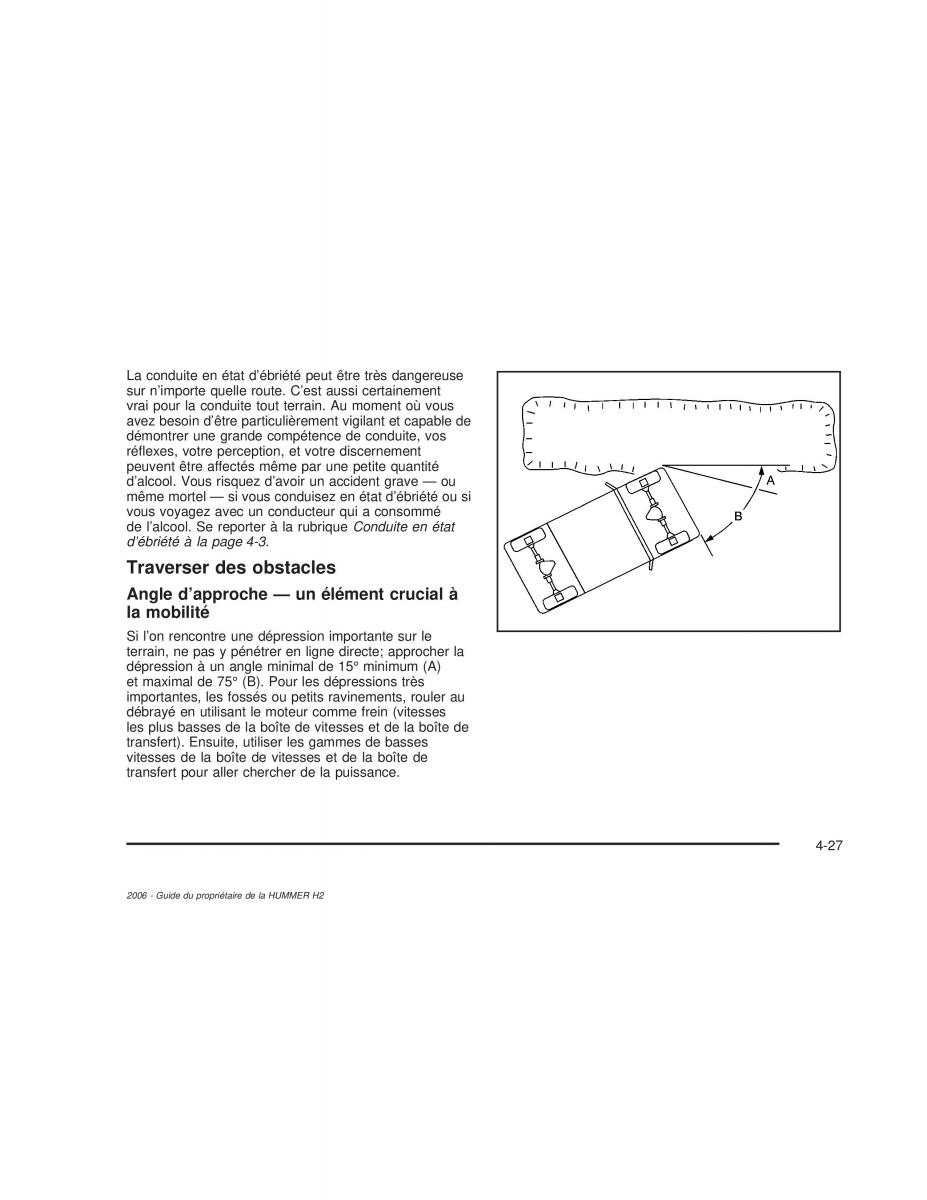 Hummer H2 manuel du proprietaire / page 328