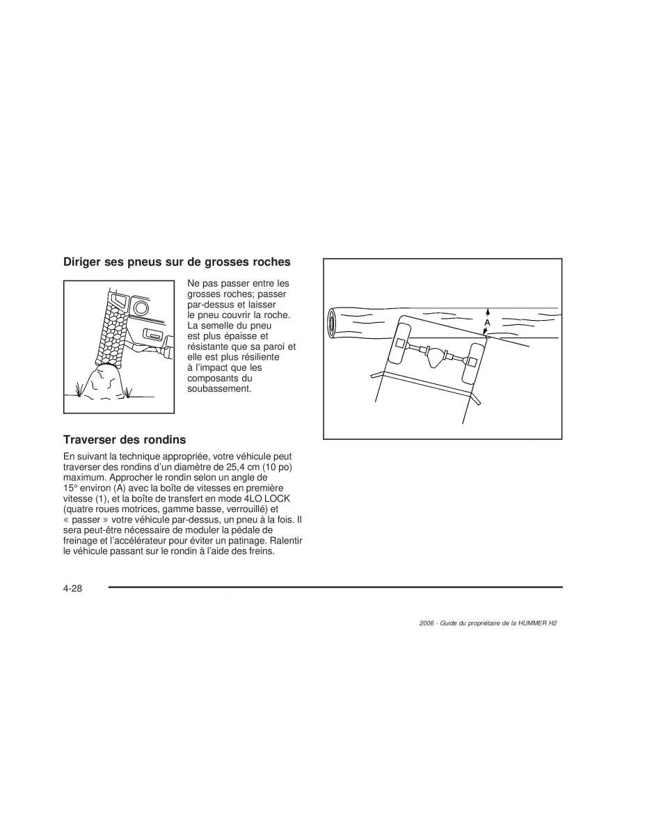 Hummer H2 manuel du proprietaire / page 329