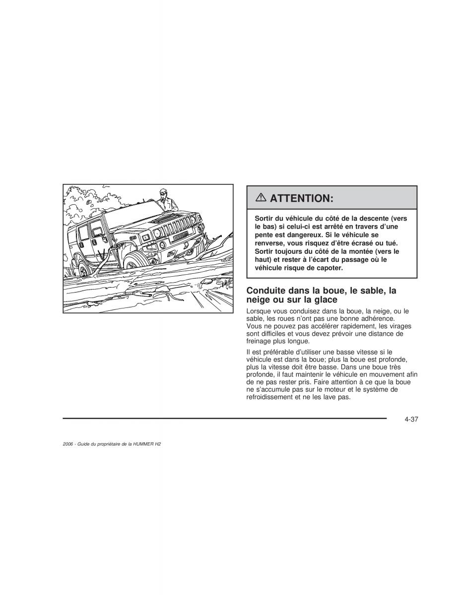 Hummer H2 manuel du proprietaire / page 338