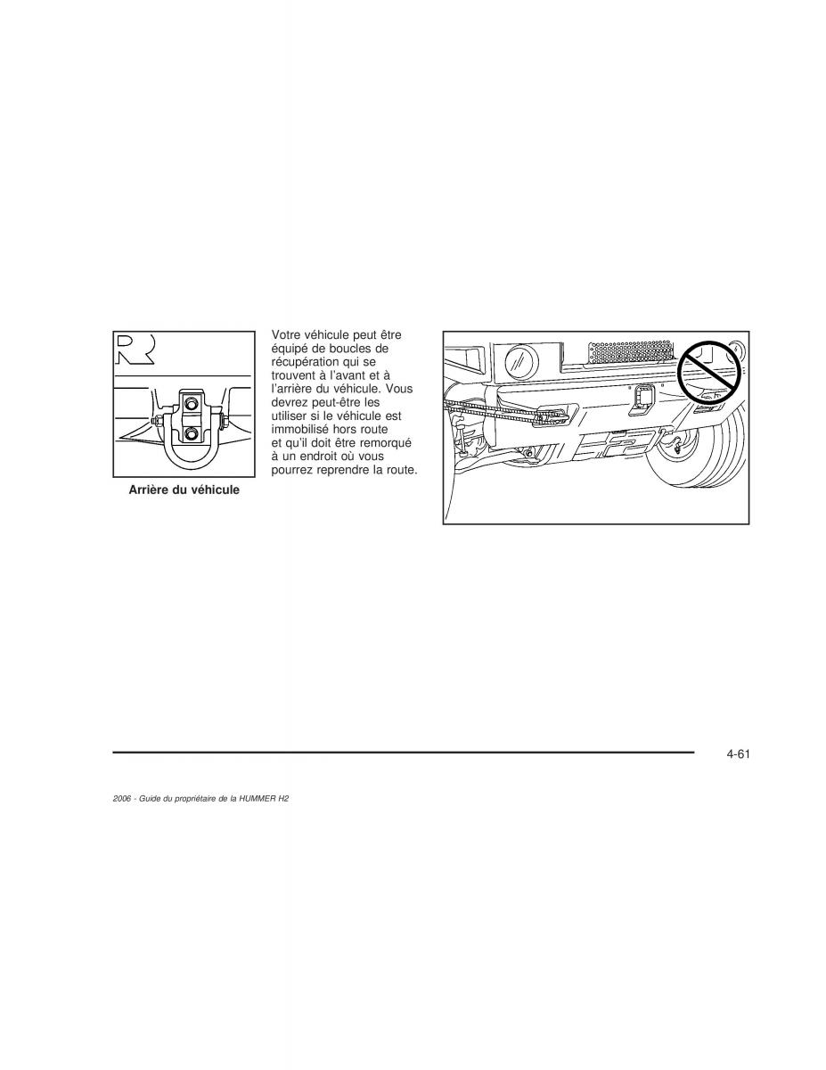 Hummer H2 manuel du proprietaire / page 362