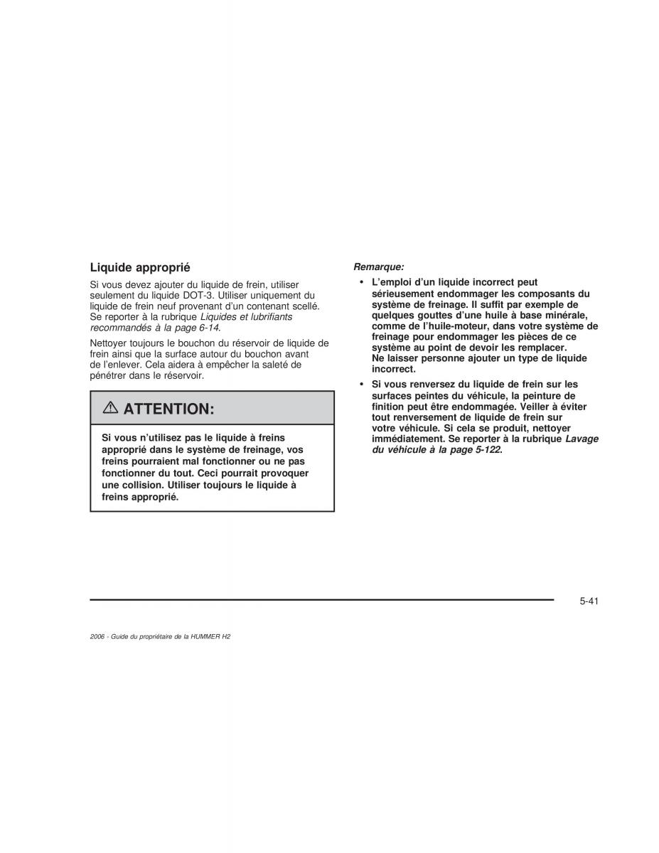 Hummer H2 manuel du proprietaire / page 434