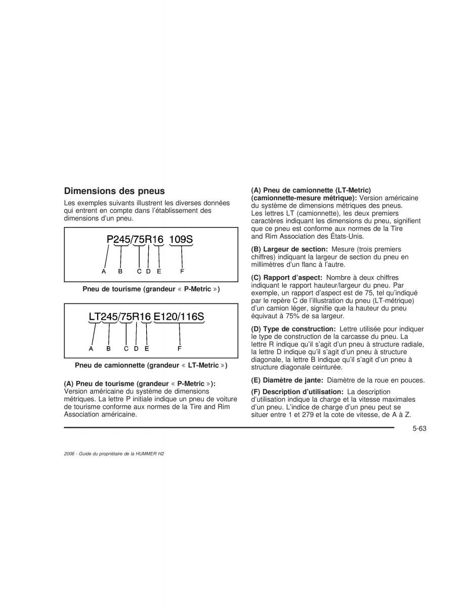 Hummer H2 manuel du proprietaire / page 456
