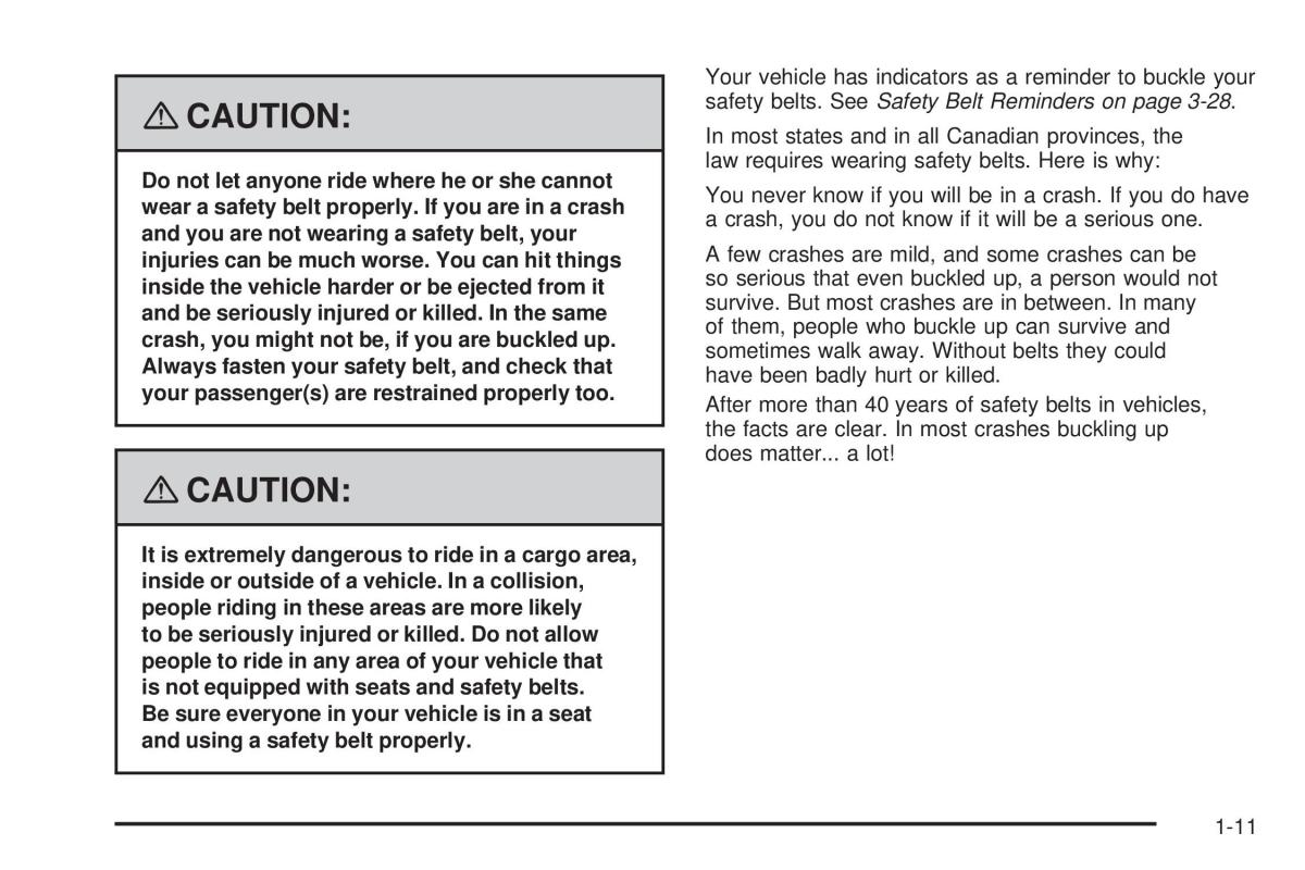 Hummer H3 owners manual / page 15