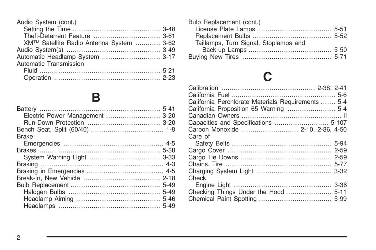 Hummer H3 owners manual / page 404